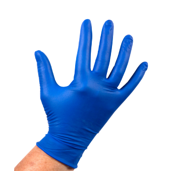 Nitrile Handschoenen, Ongepoederd, Blauw