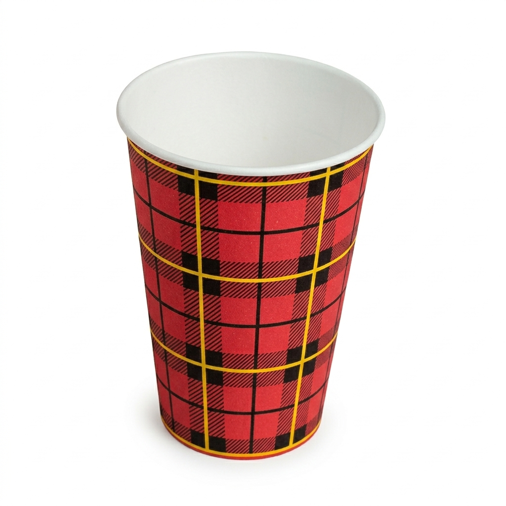 Kartonnen Koffiebekers 180ml Scotch