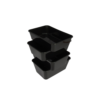 Kilobak Magnetronbak 900 ml Zwart, PP 174 serie, foto 3