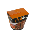 Op naam bedrukte voedsel doos