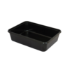 Kilobak Magnetronbak 750 ml Zwart, PP 182 serie