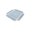 Deksel voor Kilobak Magnetronbak 182 serie, 182x135 mm Transparant PP