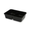 Kilobak Magnetronbak 2-vaks 750 ml Zwart, PP 182 serie
