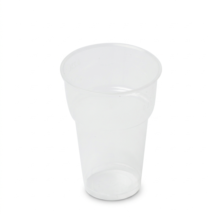 Bierbeker PP 0.25l Transparant 1000 stuks