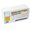 Servetten Wit 33x33 cm, 1-laags