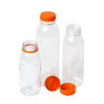 Pet Fles Transprant 500cc Oranje dop 108st