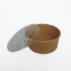Kraft Salade Bowl Bruin met Deksel 300 stuks