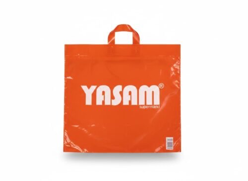 op naam bedrukte plastic tas