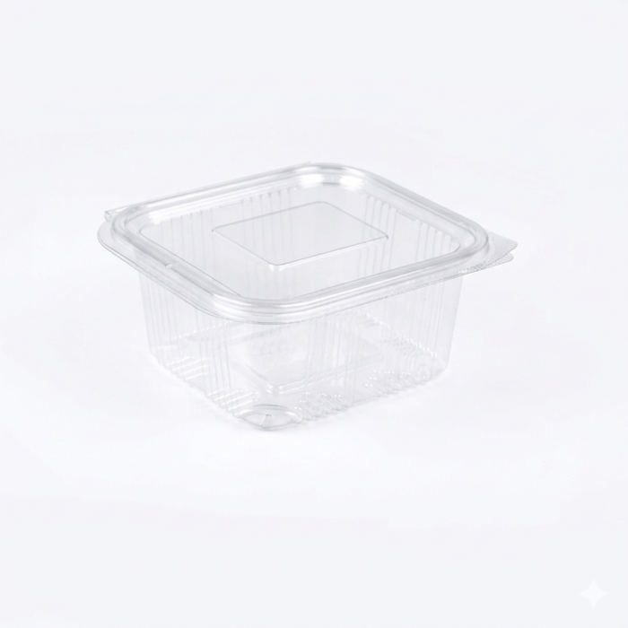 Saladebak Lekvrije Tray 500cc Transparant