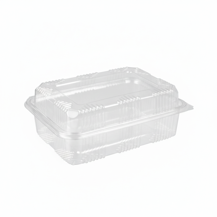 Saladebak Lekvrije Tray 1500cc Transparant