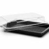 Sushi Tray Deksel 220x135x20mm Zwart, foto 2