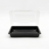 Sushi Tray Deksel 220x90x20mm Zwart