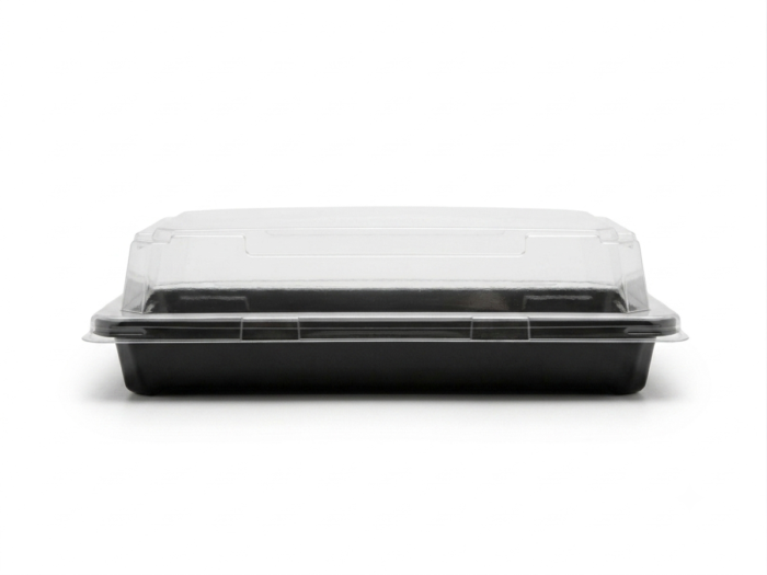 Sushi Tray Deksel 220x90x20mm Zwart, foto 2