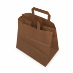 Papier Tas Snacktas Kraft Bruin Groot 32x17x28cm 300 Stuks