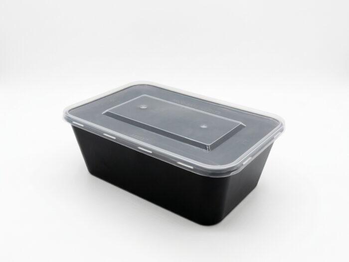 Strong Green Kilobak 750 ml Zwart met Deksel, 500 stuks + 500 deksels, foto 2