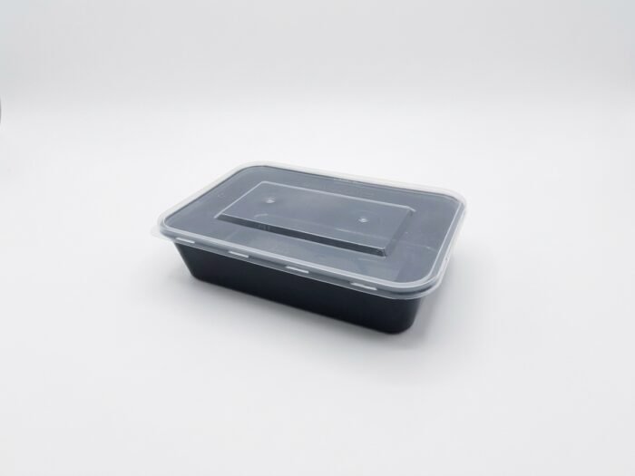Strong Green Kilobak 500 ml Zwart met Deksel, 500 stuks + 500 deksels, foto 2