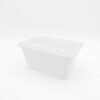 Strong Green Kilobak 1000 ml Wit met Deksel, 500 stuks + 500 deksels, foto 2